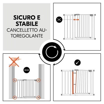 Clear Step Autoclose 2 Set +21 cm