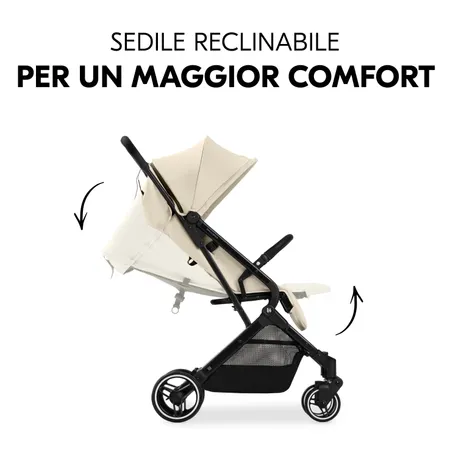 Extra comfort con posizione seduta e nanna
