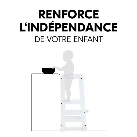 Renforce l'autonomie de votre enfant