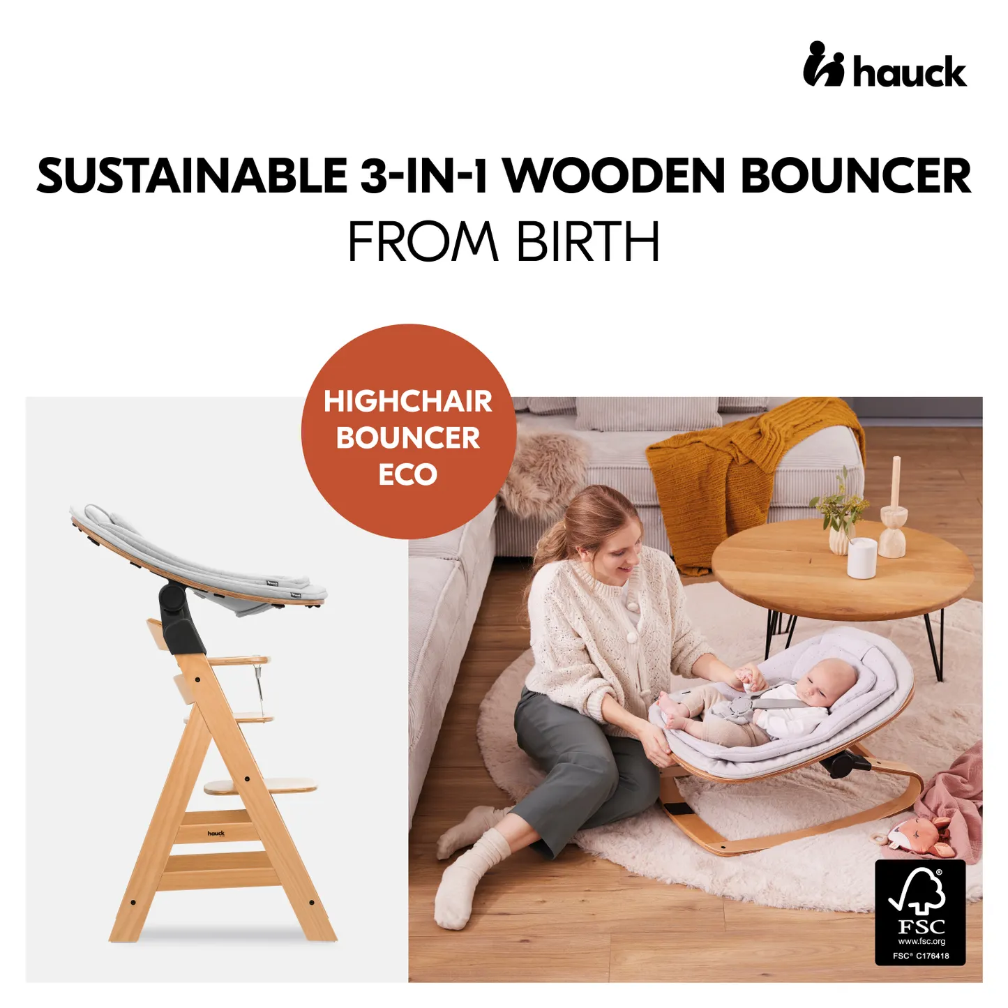 Highchair Bouncer Eco