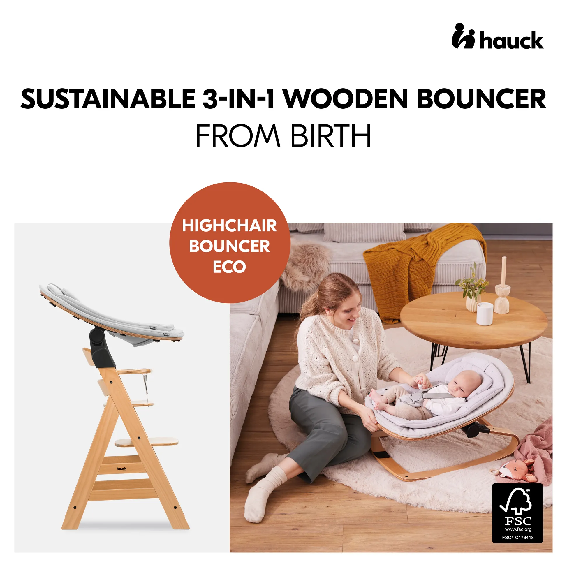 Highchair Bouncer Eco