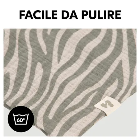 Facile da pulire e lavabile a 60° C