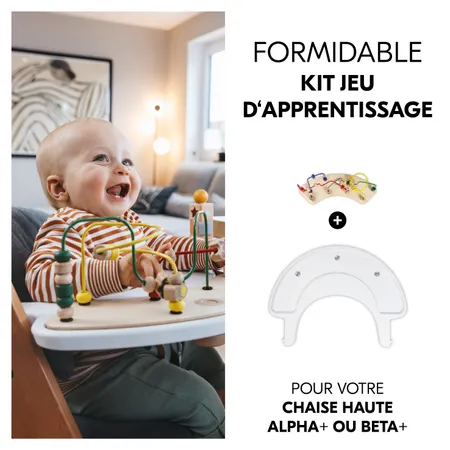 Set de jeux éducatifs pour chaise haute