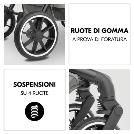 A prova di foratura e ben ammortizzato