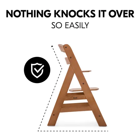 Nothing knocks it over so easily