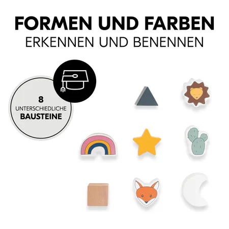 Formen und Farben erkennen und benennen
