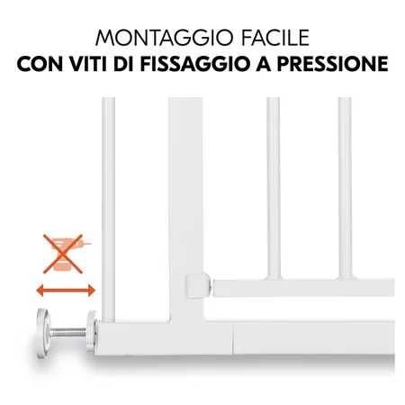 Cancelletto con fissaggio a pressione