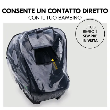 Permette un contatto ravvicinato con il bambino
