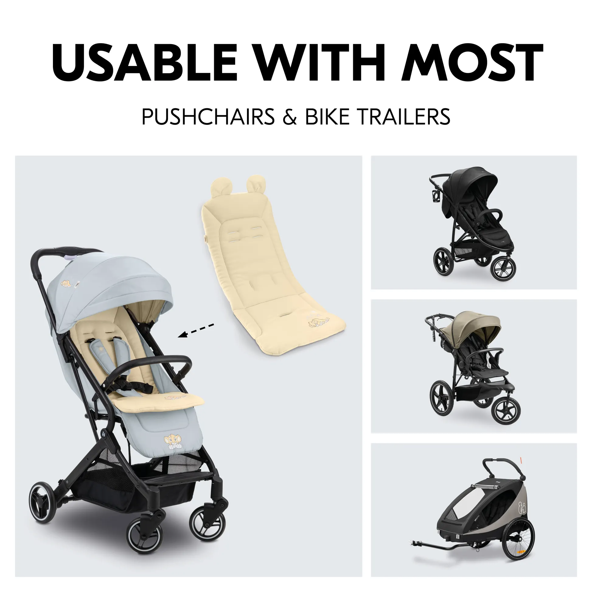 Pushchair Seat Liner 