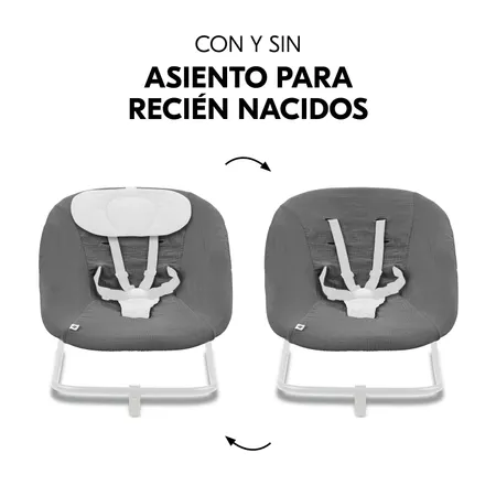 Con y sin asiento para recién nacidos