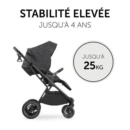 Stabilité elevée – utilisable jusqu'à 4 ans