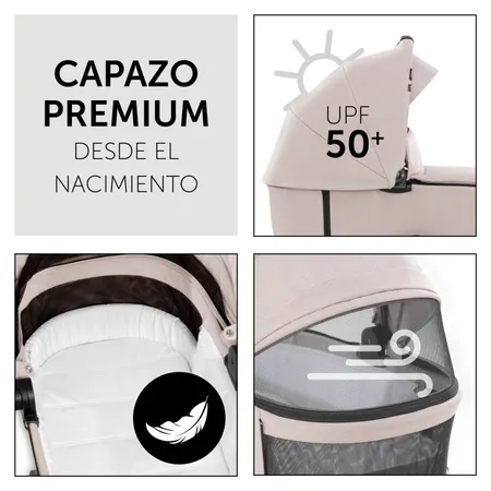 Capazo premium desde el nacimiento