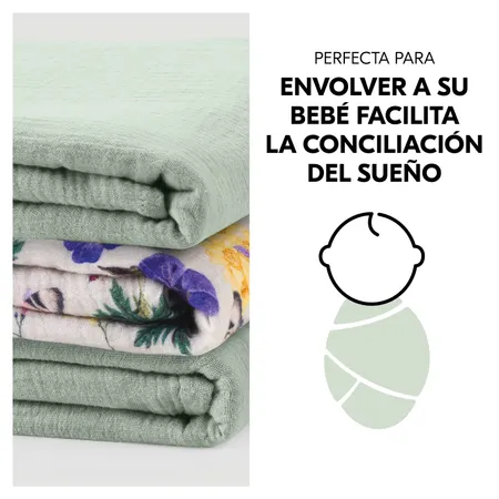 Envuelto como soporte óptimo para dormir