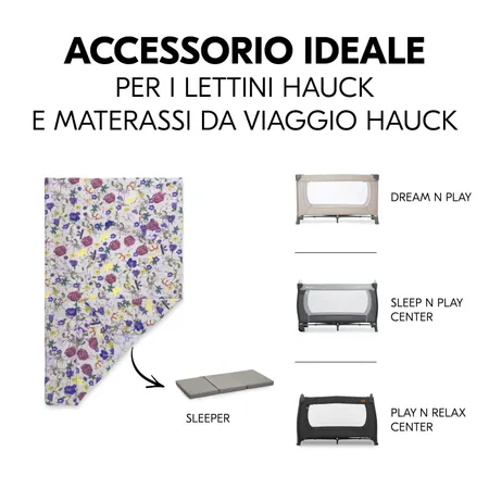 Accessorio ideale per i lettini da viaggio hauck