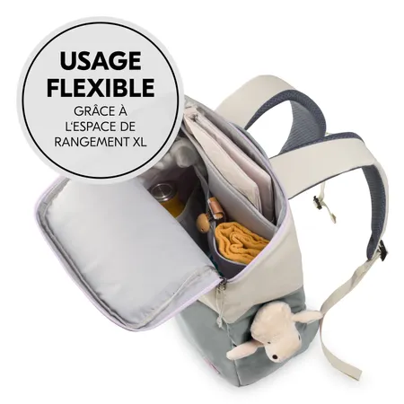 Flexible, contenance XL et poches fonctionnelles