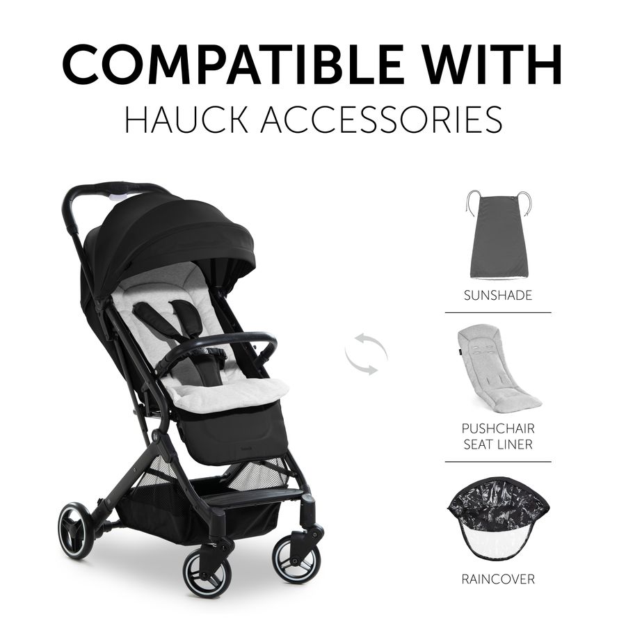 Flexible and individual with hauck accessories