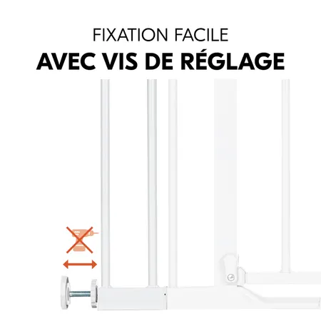 Fixation par pression simple et stable