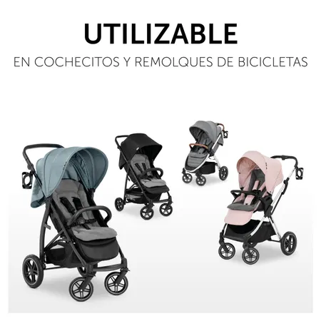 Para sillas de paseo y remolques de bicicleta