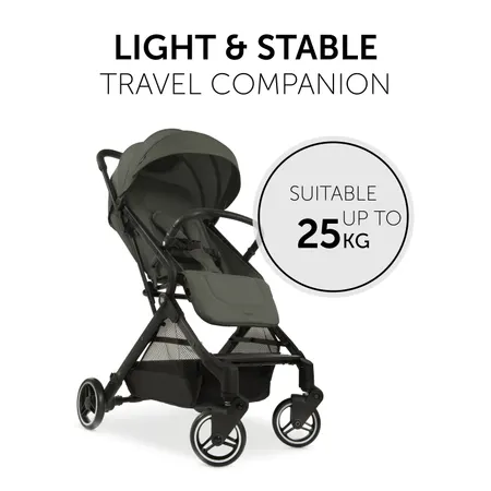 Light, handy and robust hauck pushchair