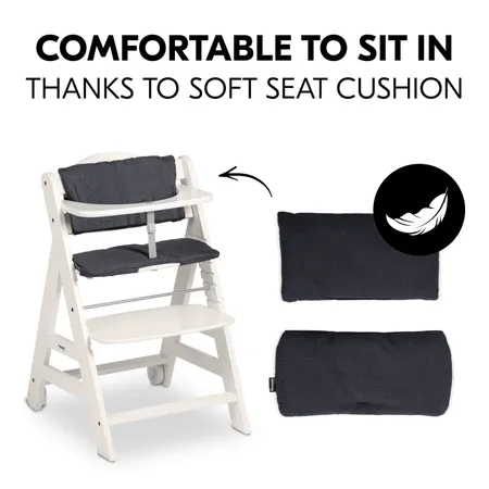 Elevated seating comfort thanks to soft cushion