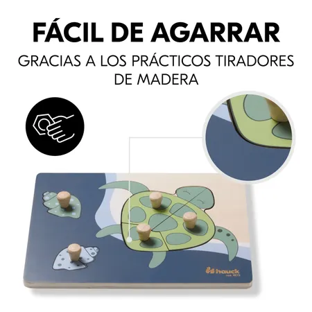 Diseño fácil de agarrar y apto para niños