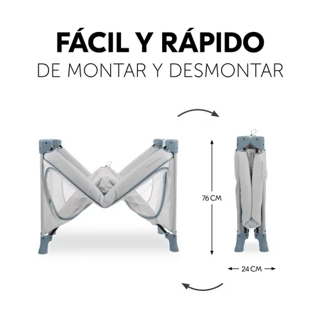 Montaje y desmontaje sencillos y rápidos