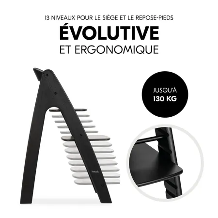 Réglable pour être toujours à la bonne hauteur