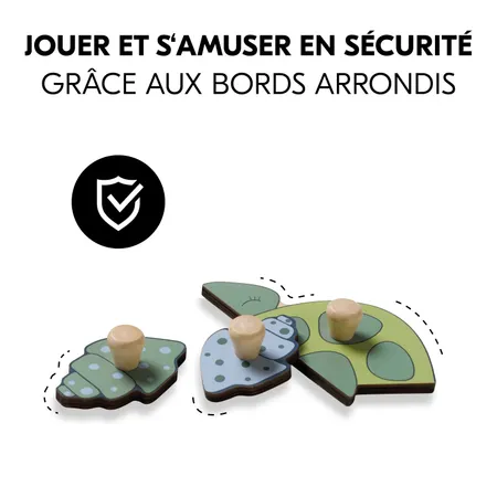 Coins arrondis pour plus de sécurité