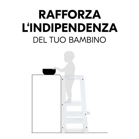 Rafforza l'indipendenza del bambino