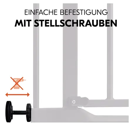 Klemmgitter mit Druckbefestigung