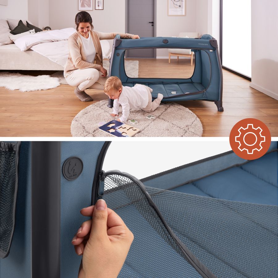 Extra-large access hatch for little explorers