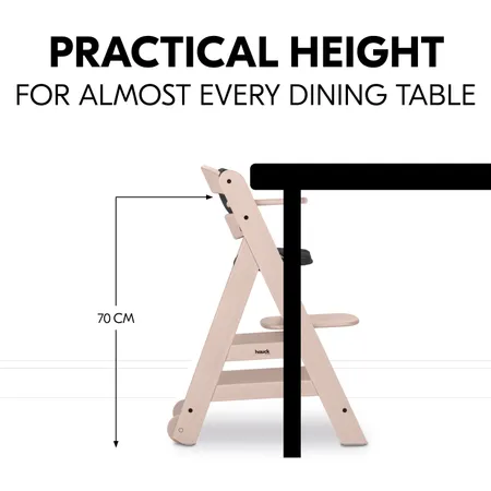 Practical height for almost every table