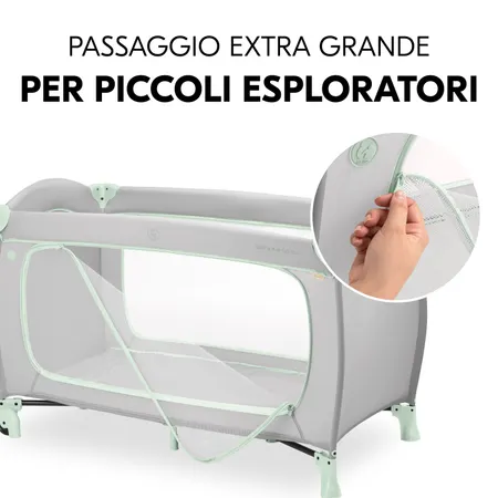 Passaggio extra large per piccoli esploratori