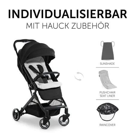 Flexibel und individualisierbarer mit hauck-Zubehör