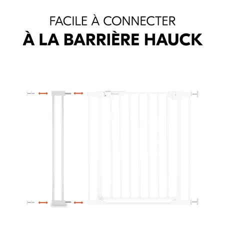 Fixation rapide et simple à la barrière hauck