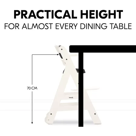 Practical height for almost every table