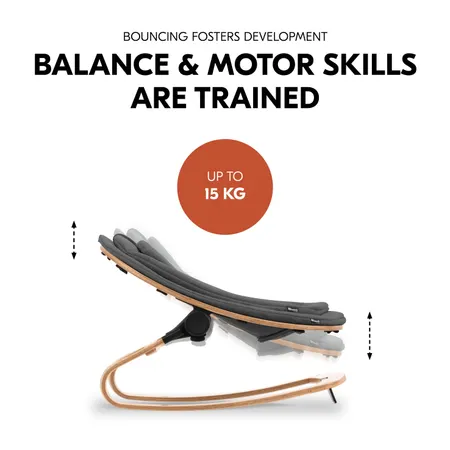 Your baby bounces naturally by themselves