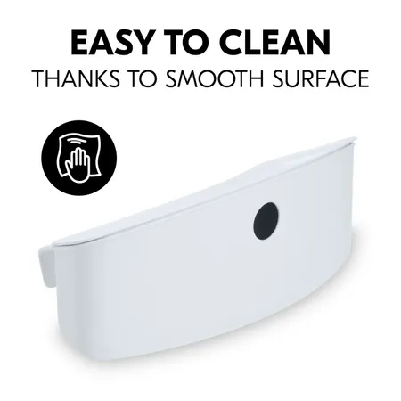 Hassle-free cleaning thanks to the smooth surface