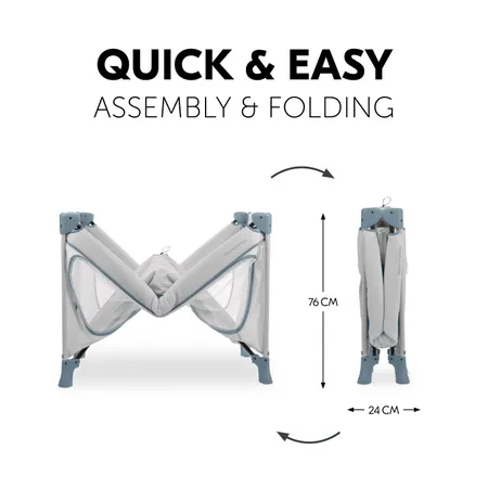 Easy and super-quick assembly
