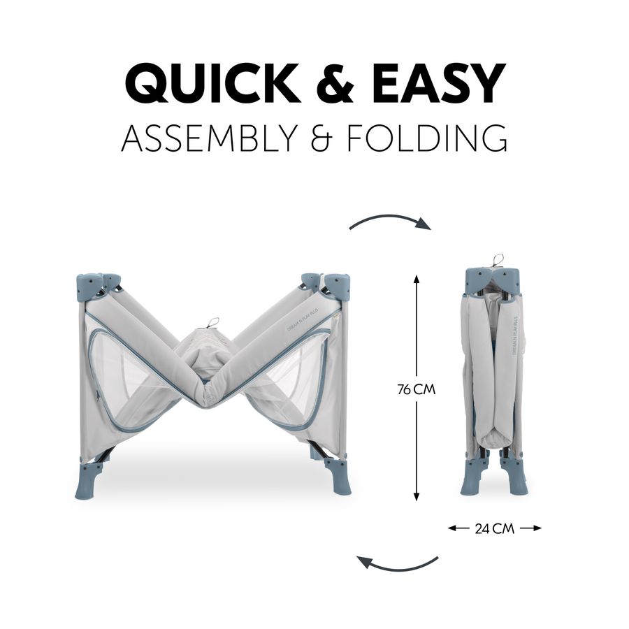 Easy and super-quick assembly