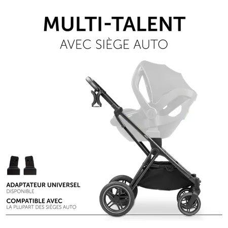 Multi-talent avec siège auto hauck