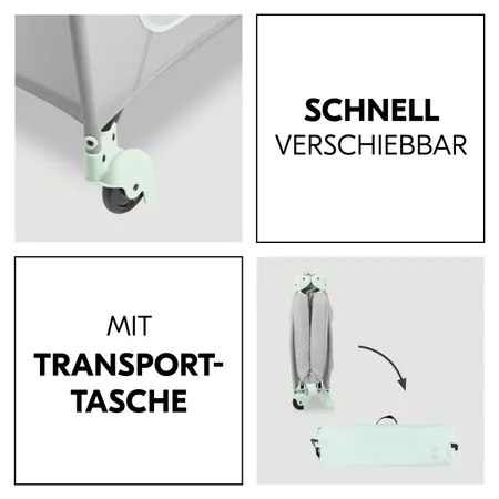 Leicht zu transportieren