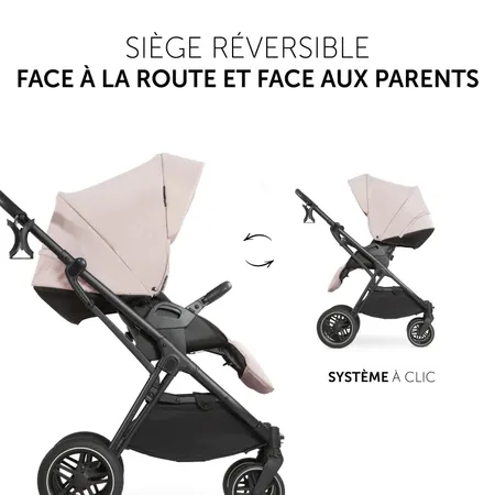 Siège réversible avec deux directions