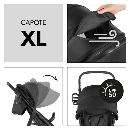 Capote XL avec UPF 50+