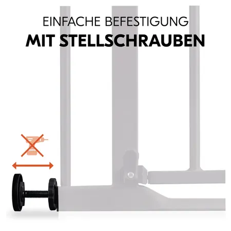 Klemmgitter mit Druckbefestigung