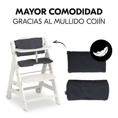 Mayor comodidad gracias a su blando cojín