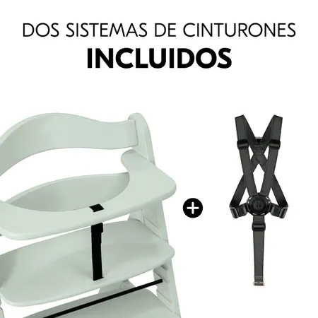 Mayor seguridad gracias a su sistema de arnés