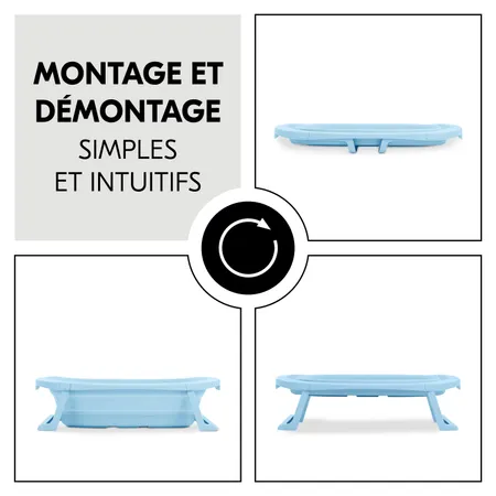 Montage et démontage simples et intuitifs