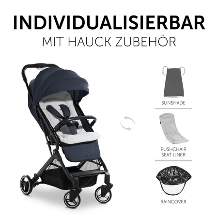 Flexibel und individualisierbarer mit hauck-Zubehör